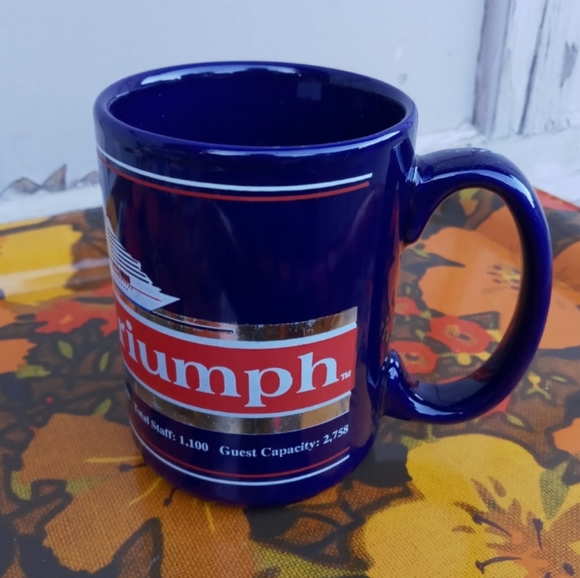 VINTAGE COFFEE MUG CRUISE LINE - Picture 3 of 5